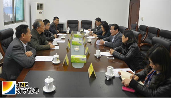 省职工技协领导到运河煤矿调研