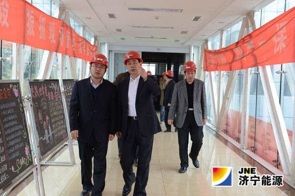 国家煤矿建设秩序专项检查组莅临安居煤矿检查指导工作