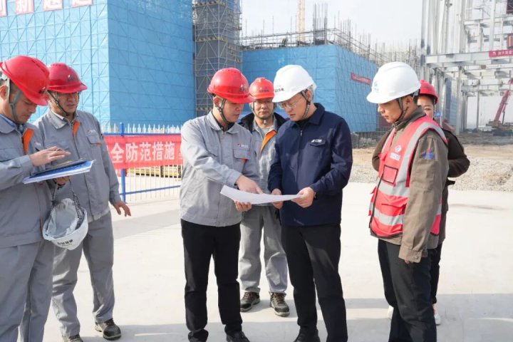 王崇景到部分重点建设项目调研督导工作